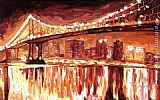 Bridge Canvas Paintings - BROOKLYN BRIDGE